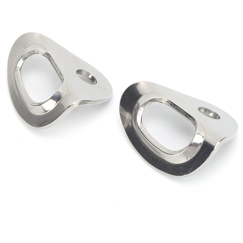 2Pcs Climbing Hangers Stainless Steel Durable Sturdy Smooth Convenient Rock
