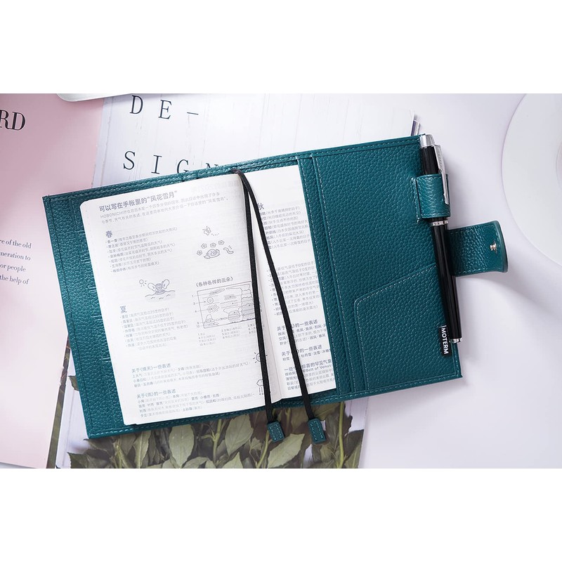 Moterm Leather Cover for A6 Notebook - Fits Hobonichi Cousin,