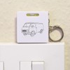 Azeeda 'Mini Van' Keyring Tape Measure/Spirit Level Tool (KM00038162)