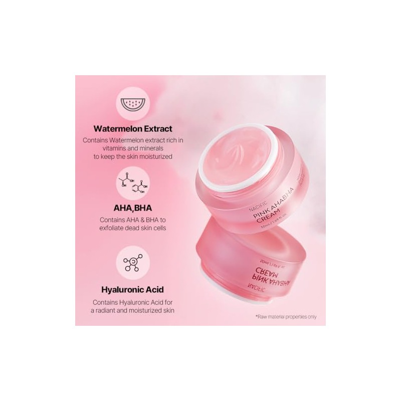 Nacific Pink Aha Bha Crema Facial