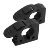 Levemolo 2Pcs Quick Release Clamp Adjustable Rubber Grip for Mounting