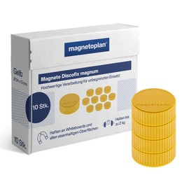 Magnetoplan Magnum Magnet Holder 34 mm 10x Yellow