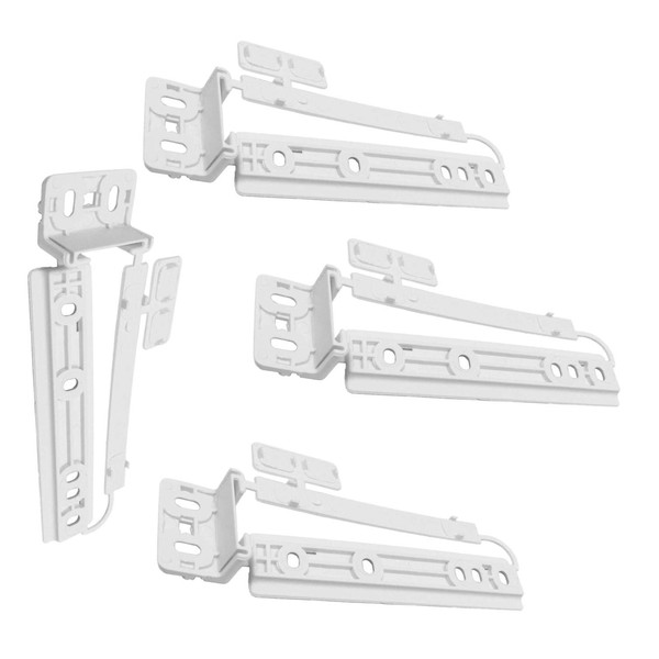 Utiz Door Slider Kit 4 Pack Fridge Freezer Door Plastic