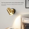 Plug in Wall Lamp Modern Minimalist Nordic Luxury Bedside Wall