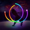 Anyingkai LED Poi Balls, LED Glow Poi Balls, 2 Pieces