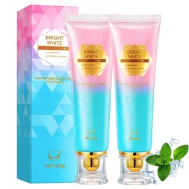 Niacinamide Whitening Toothpaste, Niacinamide Intensive White Toothpastes with Natural Gentle Care Deep Stain Removal Clean Mint Flavor, Protects Tooth Enamel, Fresh Breath (2)