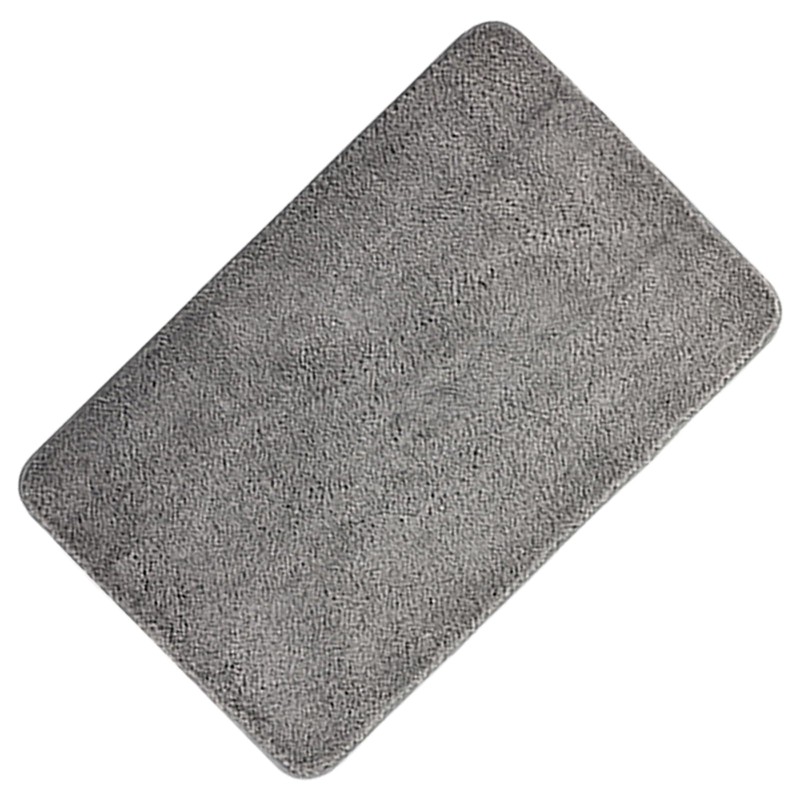 JUJUGO Toilet Mat, U-Shaped Bath Mat, Absorbent, Quick Drying, Anti-Slip,