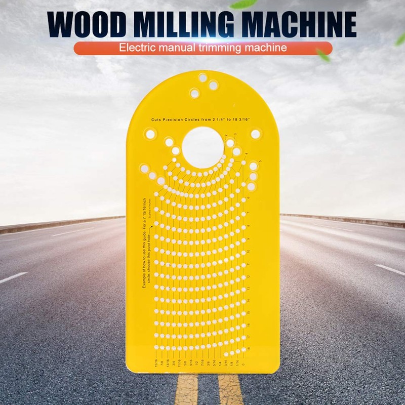 KASCLINO Circle Cutting Jig for Plunge Router, High Accuracy Groove