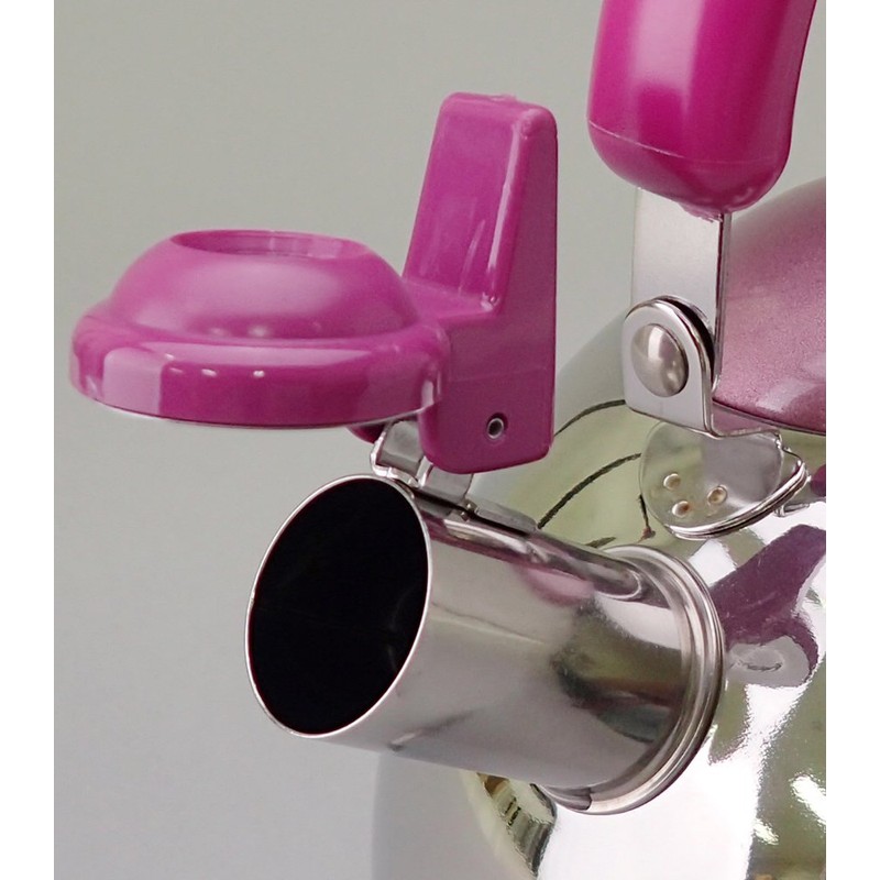 Yoshikawa Wa-Toon SJ1686 BOTAN Whistle Kettle, 0.6 gal (1.8 L)