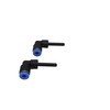 Pneumatic Angle Plug Connection 4 mm Plug Nipple to 4