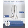 FELIXBATH Bathroom Sink Faucet with Pull Out Sprayer 2 Handles,