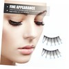 BIUDECO 1pair False Eyelash Extensions for Natural Look Easy to
