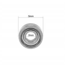 20pcs Bearing 2x5x2.5mm MR52ZZ MR62ZZ MR63ZZ MR72ZZ MR73ZZ MR74ZZ 4x7x2.5mm Deep Groove Ball Double Shielded Bearings (Size : MR73ZZ 3X7X3mm)