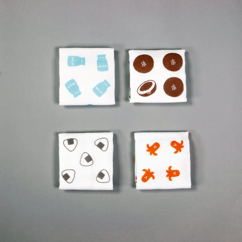 World Create ViV 51326 Fluffy Dish Towel, Milk and Anpan