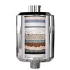 EVERGLOW High-Output Shower Filter, Reduces Chlorine, Dry Skin, Dandruff, Eczema,