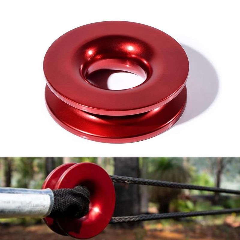 Shackle 1/2 Synthetic Shackle Winch Rope with Recovery Snaps, 41000