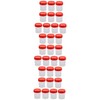 Ipetboom 30 pcs Leak Cups with Screw Caps for Urine