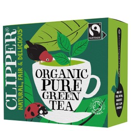CLIPPER Pure Green Teabags 80bags (PACK OF 1)