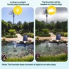 Biling 5.5W Solar Fountain Pump for Bird Bath, DIY Solar