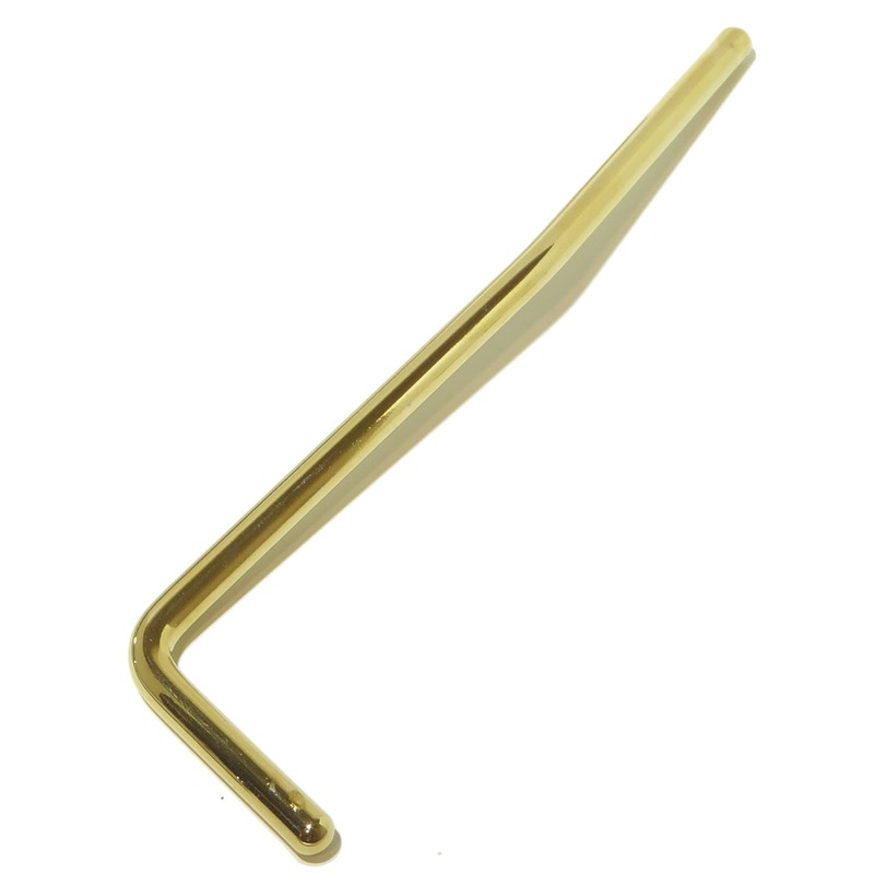 Gold Tremolo arm/whammy bar for electric guitar 6mm push in