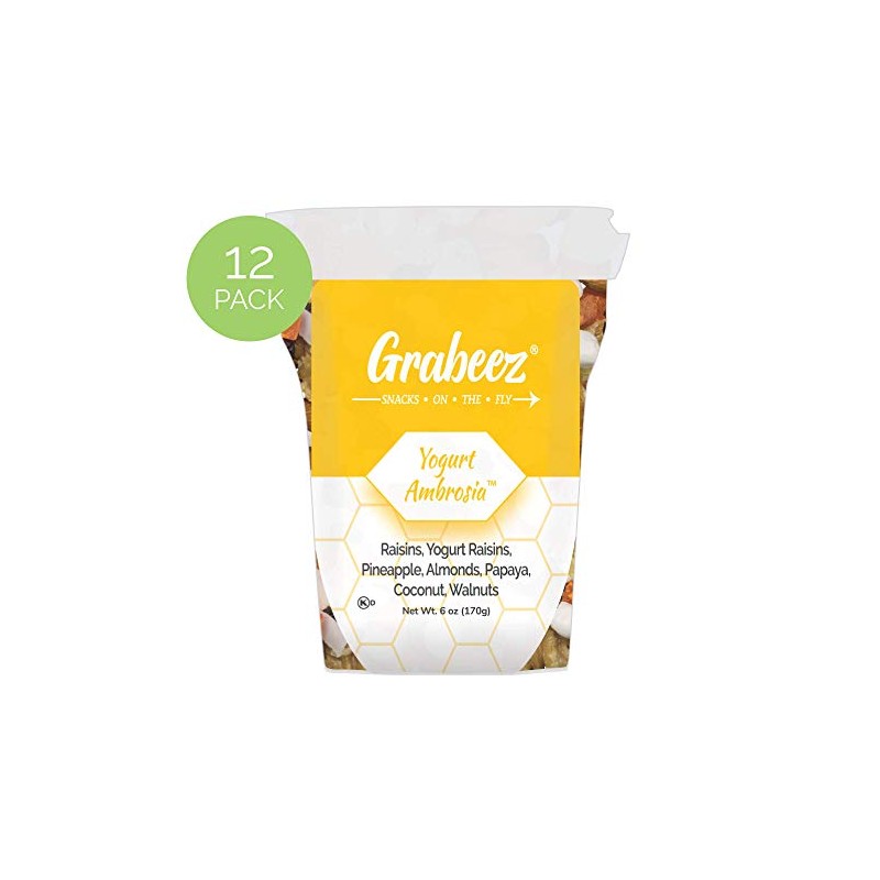 Yogurt Ambrosia Grabeez, 6oz, 12-count