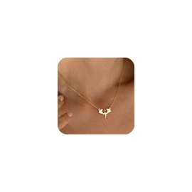 SERYNOW Stainless Steel Dragon Necklace for Women Men, Minimalist Cool Dragon Pendant Necklace Gift