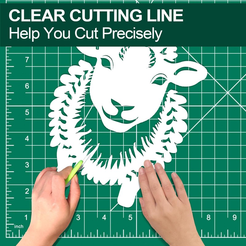 Self Healing Cutting Mat 12×18 Inch, Fabric Cutting Mats for