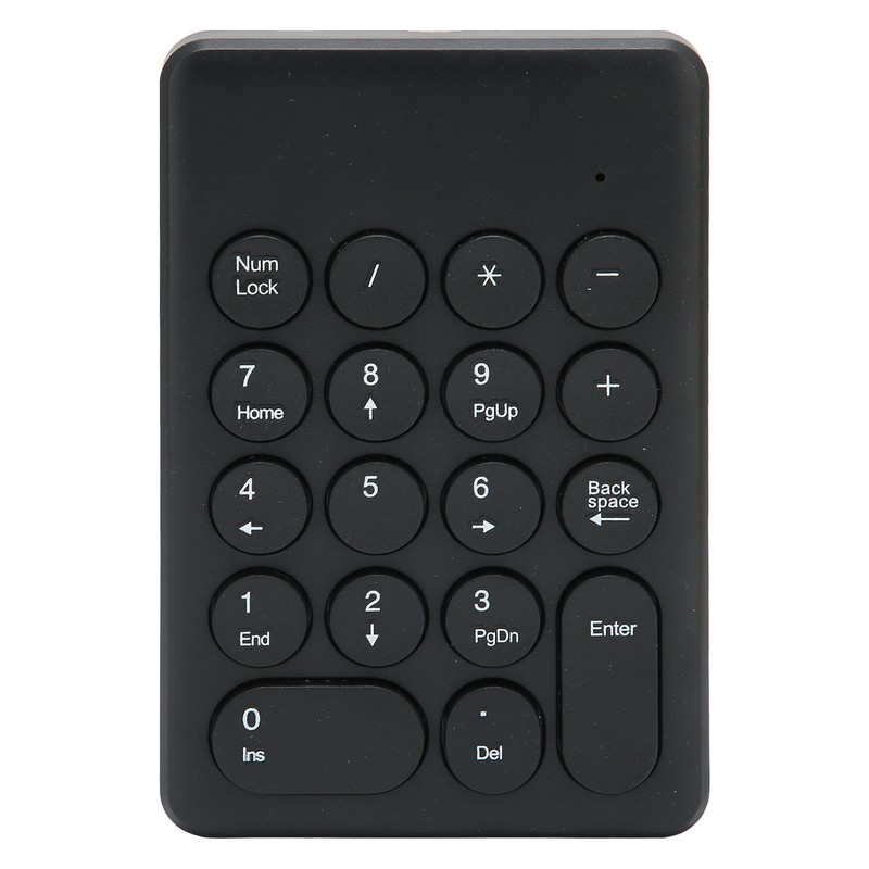 Numeric Keyboard 18 Keys Ergonomic Tilt Design 2.4GHz Wireless Stable