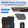 Denash Half Hand Gaming Keyboard and Combo, PUBG K13 Keyboard