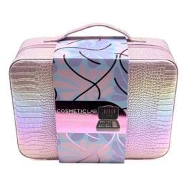 Set De Maquillaje Cosmetic Lab Rosa 37 Pzas