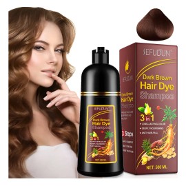 Sefudun Shampoo Cubre Canas Con Tinte
