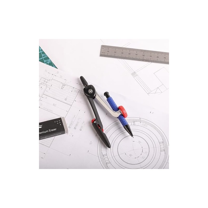 Mr. Pen- Brújula para geometría, estilo lápiz mecánico | Drawing