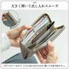 Mura Women's Bi-fold Wallet Mini Wallet, Compact, Genuine Leather, orange