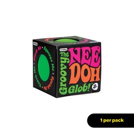 Schylling NeeDoh Original - Sensory Fidget Toy - Green - Ages 3 to Adult , 1 Count ( Pack of 1)