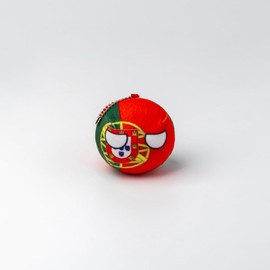 Truepollandball Countryball Polandball Plush Toy 7.87 Inch Flag Pattern Pillow and 3.74 Inch Key Chain