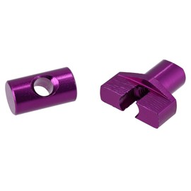 ALUMINIUM BRAKE ROD NUT ANODIZED PURPLE - FOR SIMSON S50 S51 S70 S53 S83 KR51/2 SR50 SR80