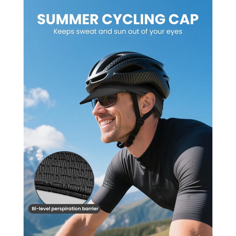 GXCROR Cooling Skull Cap for Men Women Lightweight Breathable Helmet