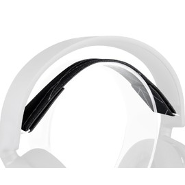 SOULWIT Flexible Fabric Replacement Headband for SteelSeries Arctis 3/Arctis 5 (Do Not Fit Other Arctis) Gaming Headset, Headphones Replacement Band, Headstrap Head Cushion Pad Repair Part - Grey Line