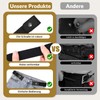 SANSTHS Belt without Buckle Women Men Elastic Stretch Adjustable Invisible