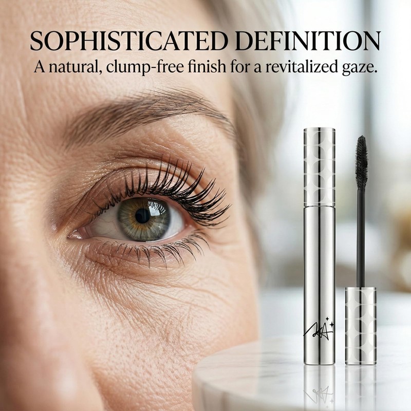 Slender Curl Styling Mascara Black - Waterproof Lengthening Volumising Formula
