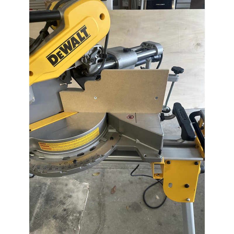 Carve Tech Miter Saw Zero Clearance Fence | Compatible with