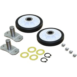 LA-1008 Dryer Rear Drum Roller Kit Compatible With Top Brand Replacement With AP4242491, LA-1008VP, 3044, PS2162268, EAP2162268, 53-0312N, DE696 and K35-251