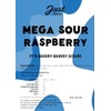 Just Treats Mega Sour Raspberry 500g Share Bag