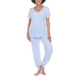 Honeydew Women's Super Soft 2 Piece Lounge PJ Set, Paws, Small