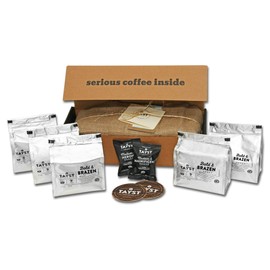 Tayst Coffee Pods, Bold & Brilliant Dark Roast, K Cups Compatible with Keurig Coffee Maker, Sustainable Single Serve, Pack of 50