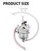 VIKKSAER 308054078 Carburetor, Replacement for Ryobi RYi2200 RYI2200A RYI2200G RYCI2001