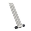 Ultra Accurate Marking T Ruler Stainless Steel Woodworking Scribing T