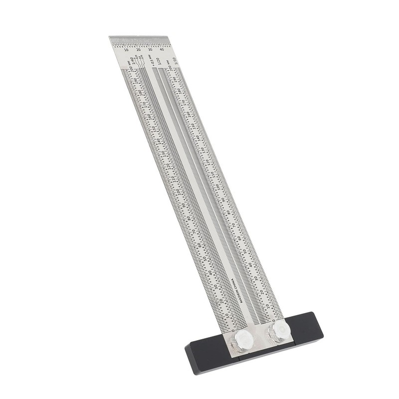 Ultra Accurate Marking T Ruler Stainless Steel Woodworking Scribing T