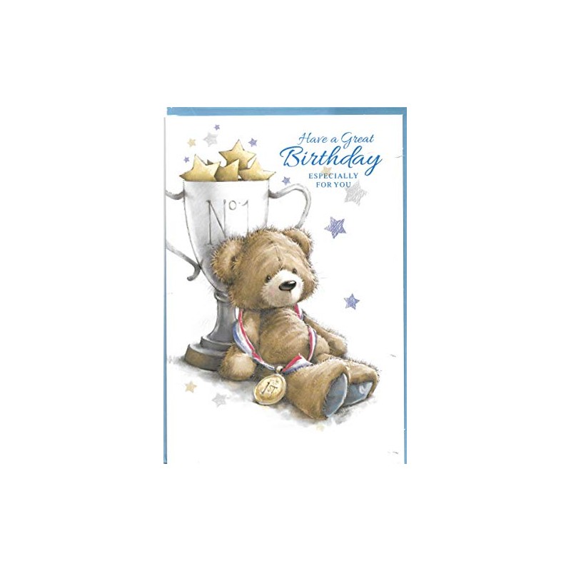 Happy Birthday Greeting Card for Him 13 x 19 cm
