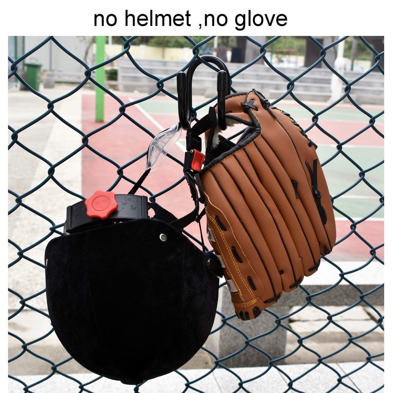 YYST Fence Helmet Gloves Hanger Holder Dugout Organizer - Organize